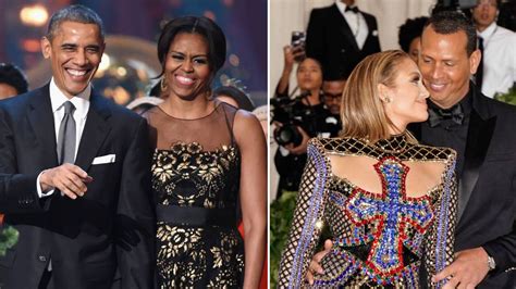 Barack And Michelle Obama Just Gave Jennifer Lopez And A Rod The Best Christmas T Hello