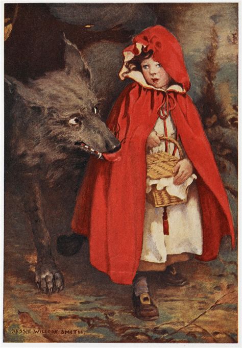 little red riding hood gristly history
