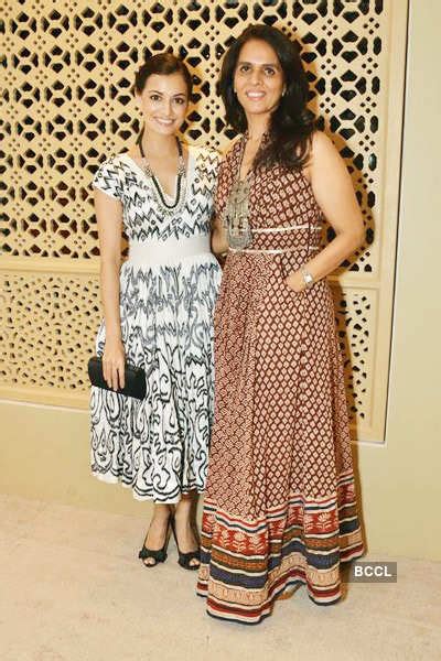 Nisha Zaveri With Anita Dongre During The Latters Store Launch At High