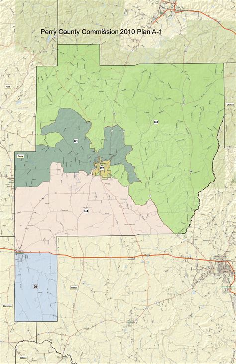 District Map Perry County Al