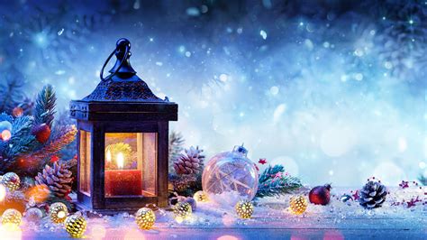 Winter Lantern Wallpapers Wallpaper Cave