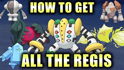 How To Get All Regis In Pokemon Sword And Shield Crown Tundra