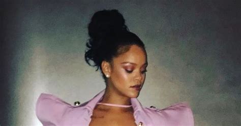 Rihanna Flashes Nipples In Pink Sheer Dress As She Poses Up A Storm After Opening Up About