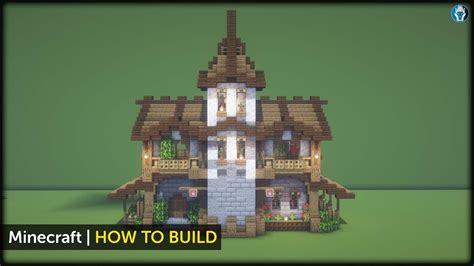 Minecraft How To Build An Alchemists Workshop Tutorial Youtube