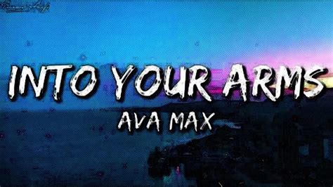 Into My Arms Lyrics Video Ava Max Youtube