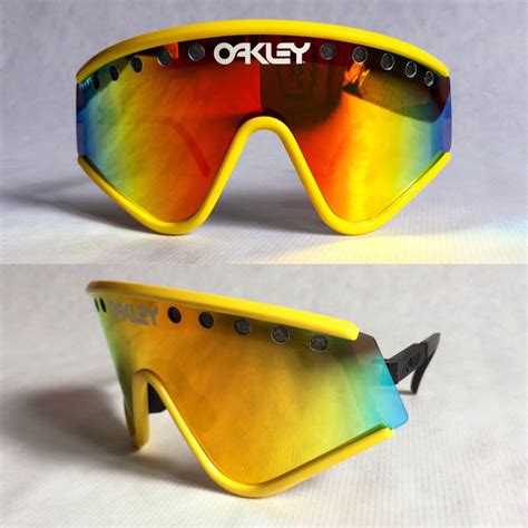Oakley Factory Pilot Eyeshade 1987 Vintage Sunglasses Full Set Etsy