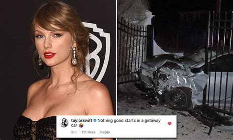 Taylor Swift Quips About Stolen Vehicle Full Of Teens Crashing Into Her