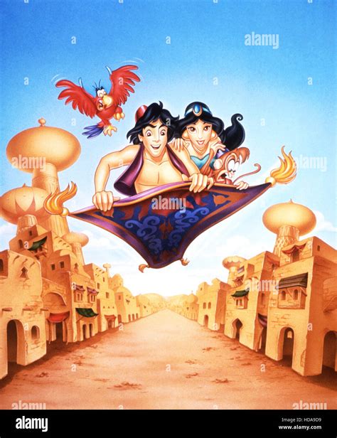 Aladdin Aka Aladdin The Series Von Links Jago Aladdin Prinzessin Jasmin Abu 1994 95