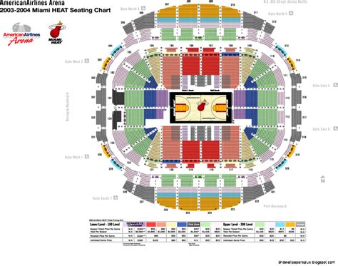 Miami Heat Seating Chart Hd Wallpapers Plus