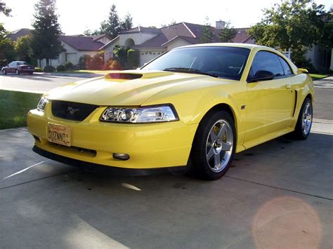 2002 Zinc Yellow Mustang Gt Ford Mustang Photo Gallery