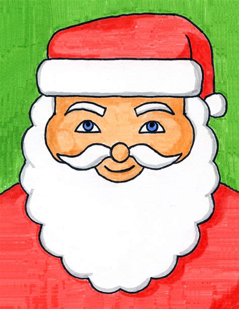 Buy Beautiful Santa Claus Drawing In Stock