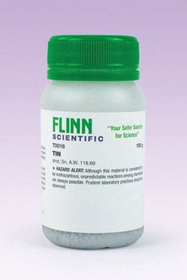 Flinn Chemicals Tin