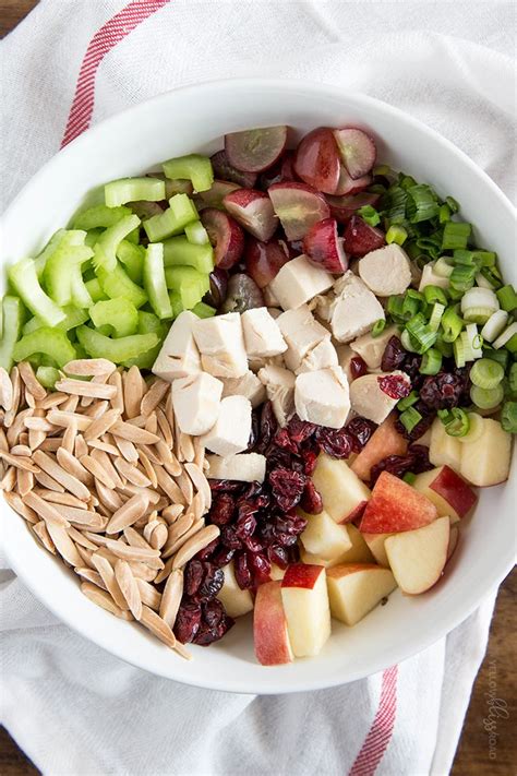 Maybe you would like to learn more about one of these? Creamy Chicken, Apple & Grape Salad | YellowBlissRoad.com ...