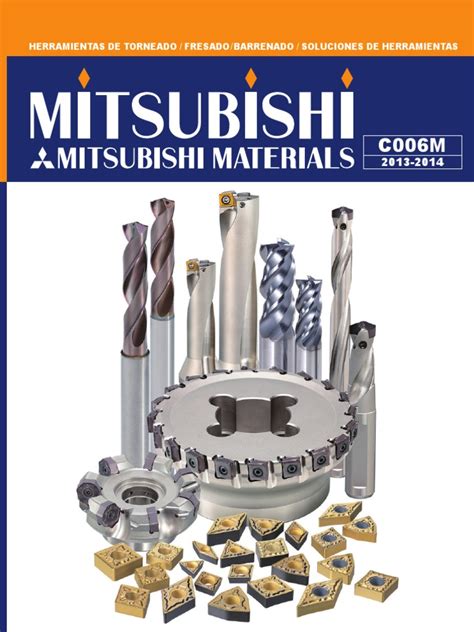 Mitsubishi Materials2013 Herramientas Tornillo