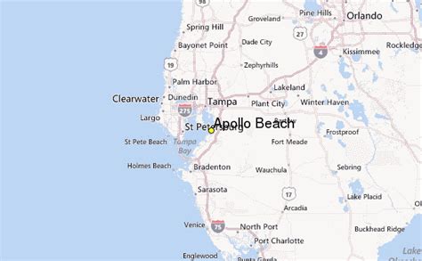 Apollo Beach Florida Map
