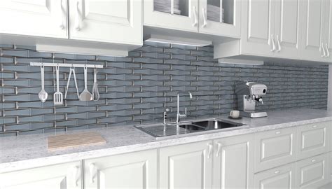 Beveled Glass Tile Backsplash To Add Style And Interest To Your Space