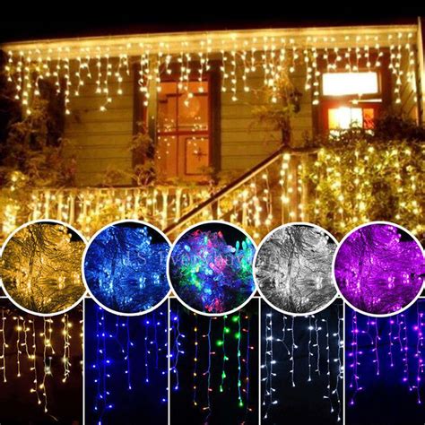 New Christmas Copper 4m 96 Led Wire String Lights 110 220v Curtain
