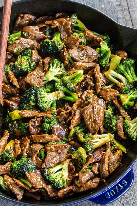 One Pan Beef And Broccoli Recipe Momsdish