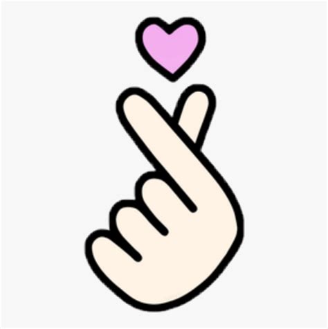 Kpop Bts Got7 Blackpink Heart Tumblr Aesthetic Freetoed Easy Finger