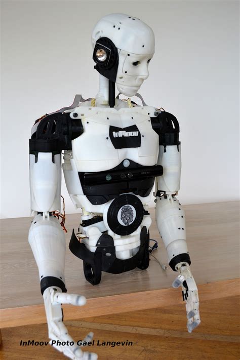 Inmoov Is A 3d Printable Humanoid Robot The Aim Of This Project Is To