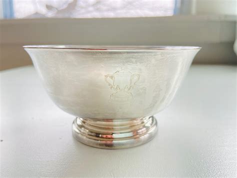 Vintage Midcentury Silver Plated Gorham Revere Sugar Bowl Etsy