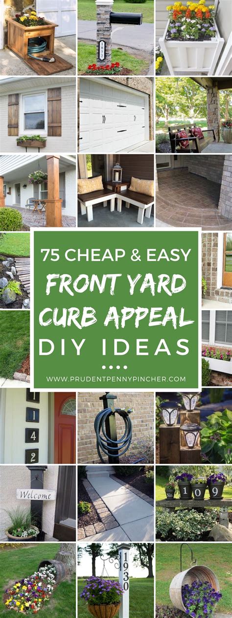 100 Front Yard Curb Appeal Ideas On A Budget Prudent Penny Pincher