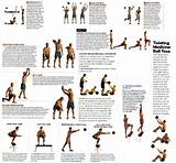 Photos of Different Physical Fitness Exercises