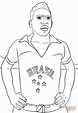 Pele coloring page | Free Printable Coloring Pages