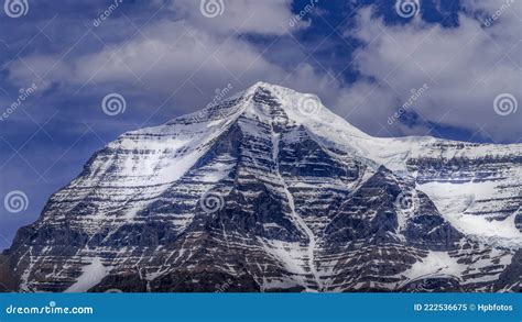 An Unusual Sight The Top Of Mount Robson The Highest Peak In The