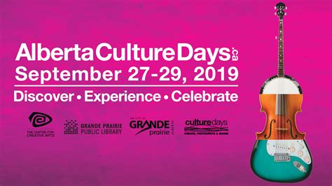 New Events Added To Grande Prairie Culture Day Festivities My Grande
