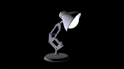 Pixar Desk Lamp Buy Royalty Free 3d Model By Mahmoud147 7e43f4d