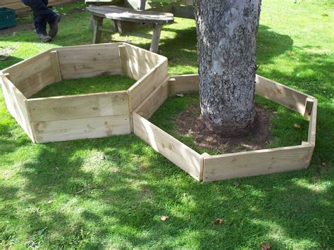 There are so many varieties in the rocks. 1 x 30 cm high Hexagonal wood raised bed,Tanalised wooden ...