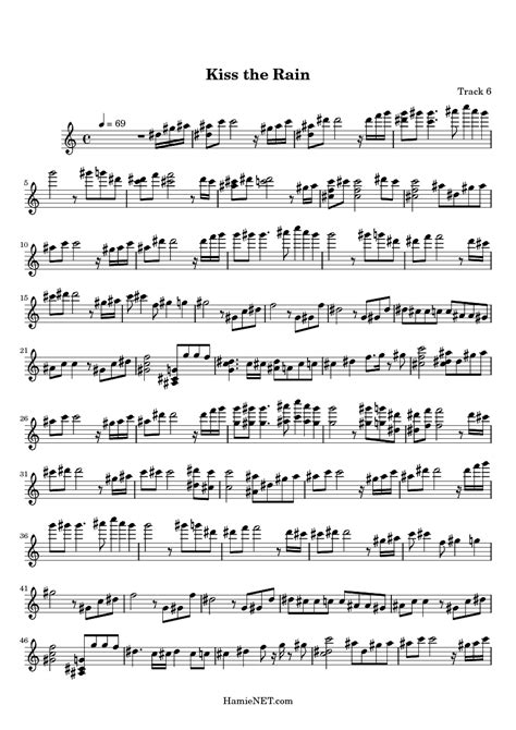 Pdf yiruma kiss the rain piano sheet music. Kiss the Rain Sheet Music - Kiss the Rain Score • HamieNET.com