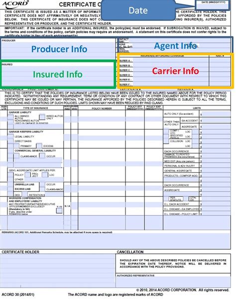 General liability, workers compensation & commercial auto for storage & garage keeping. Garage Keepers Liability Acord Form | Dandk Organizer