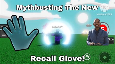 Mythbusting The New Recall Glove Roblox Slap Battles YouTube