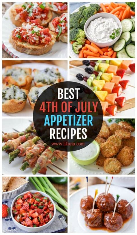 30 4th Of July Appetizer Recipes Lil Luna