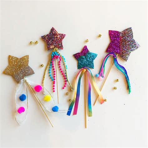 Magic Wand Craft Magic Crafts Fairy Crafts Diy Fairy New Years