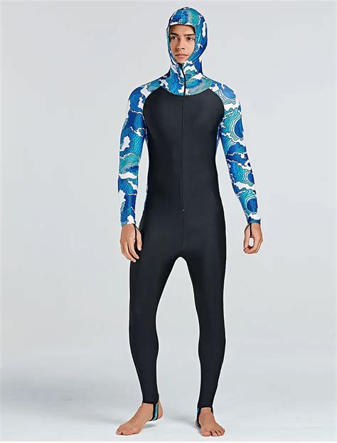 Mens Womens Uv Protection Swimwear Full Body Uv Stinger Swim Suit Dive Skin Quick Dry Rash