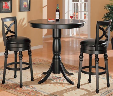 Coaster Lathrop Piece Bar Table Set Value City Furniture Pub Table And Stool Sets