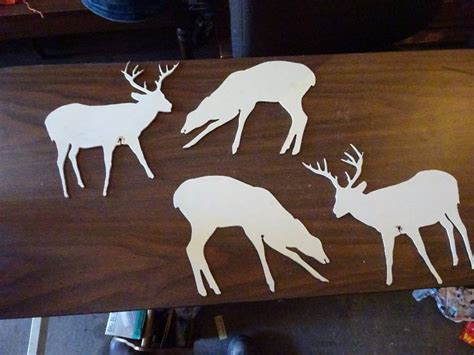 Metal Deer Cut Outs Sinclair Depot 36 An Auction For The Man Of