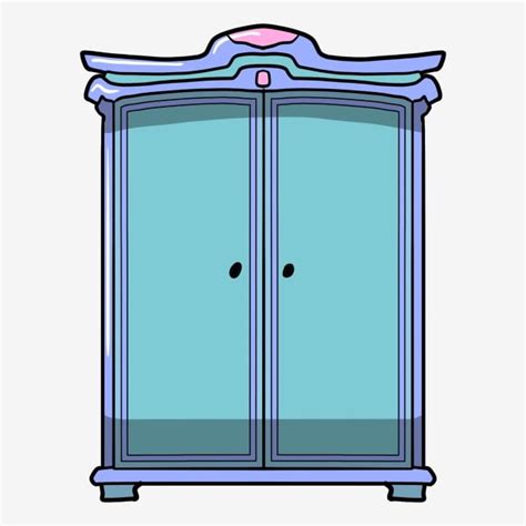 Here you can explore hq photoshop transparent illustrations, icons and clipart with filter setting like size, type, color etc. Blue Wardrobe Black Handle Beautiful Furniture Cartoon ...