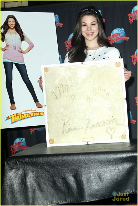 Kira Kosarin Celebrates Thundermans Renewal At Planet Hollywood