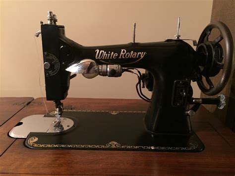 Vintage White Rotary Sewing Machine Collectors Weekly