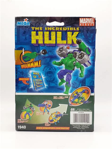 Mega Bloks Marvel Heroes Hulk Magnetic Figure