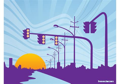 Road Sunset Download Free Vector Art Stock Graphics And Images