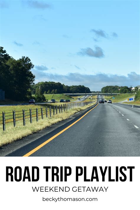 The Perfect Playlist For Your Weekend Getaway Road Trip Over Four