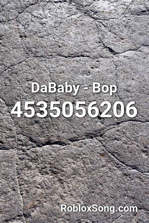 D A B A B Y B O P R O B L O X I D C L E A N Zonealarm Results - bop dababy roblox id code