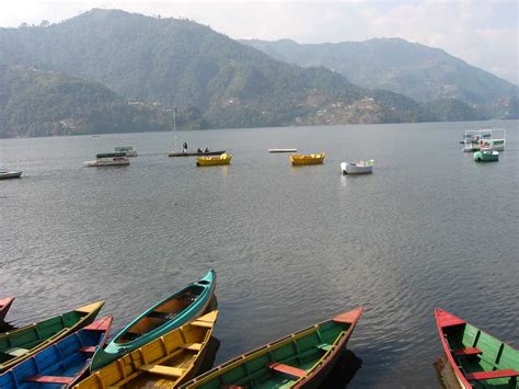 Phewa Lake Pokhara Nepal 2023 Fewa Tal Tal Barahi Temple