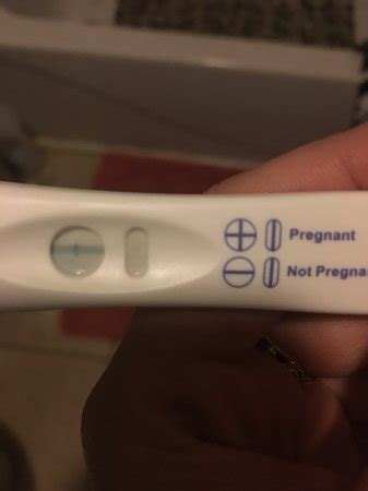 She will immediately start to show a little after getting a positive pregnancy test. FOUR invalid home pregnancy tests?! | BabyCenter