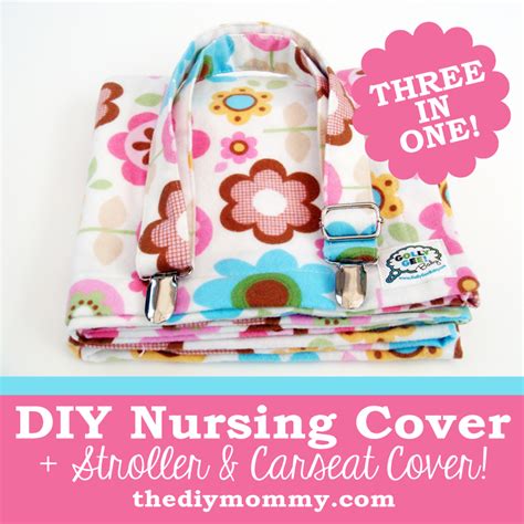 Nursing cover pattern with pocket from craftaholics diy nursing cover tutorial from pretty prudent. Sew a 3-in-1 Nursing Cover, Carseat Canopy and Stroller Shade | The DIY Mommy